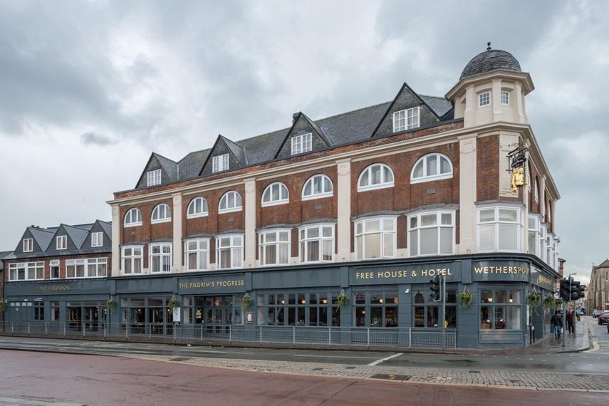 Hotel Pilgrims Progress Wetherspoon à Bedford Extérieur photo